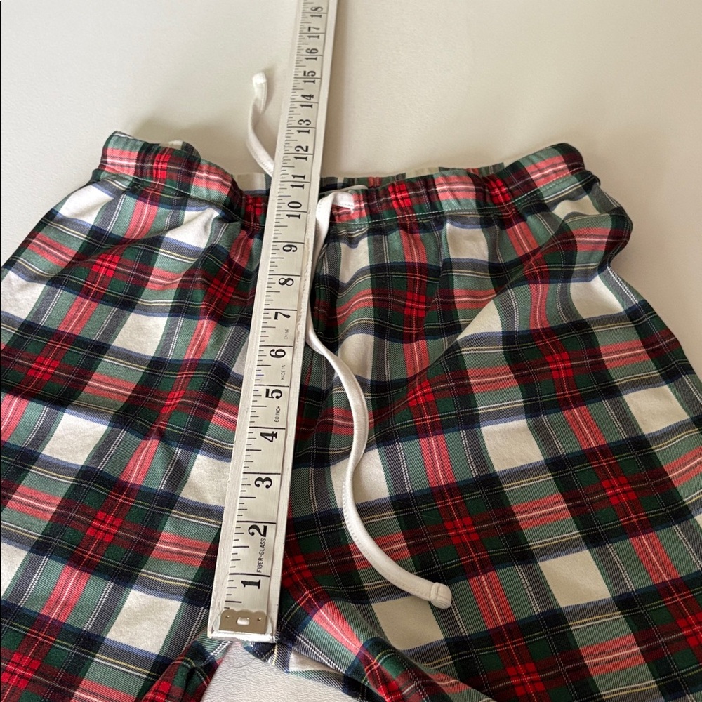 The Beaufort Bonnet Company Pajama Set Aiken Plaid Pima Cotton Holiday Size XS - Picture 13 of 14